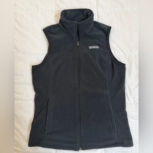 Columbia Black Fleece Vest